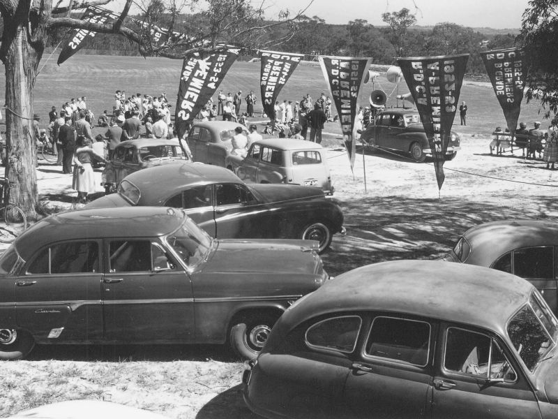 Opening day of Jubilee Park. Ringwood Historical Society O0211